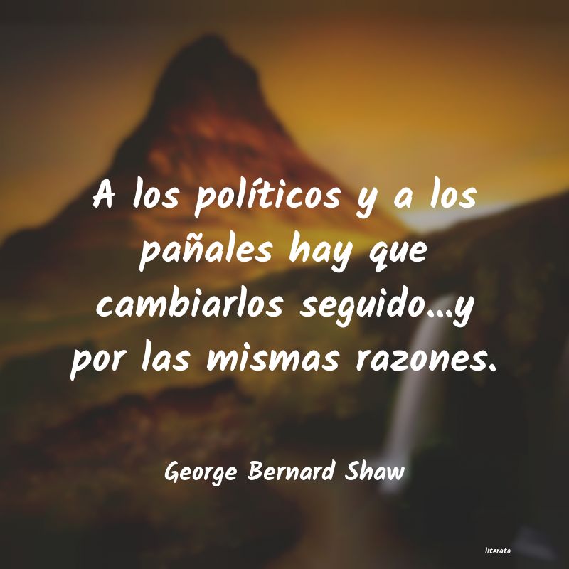 frases de George Bernard Shaw