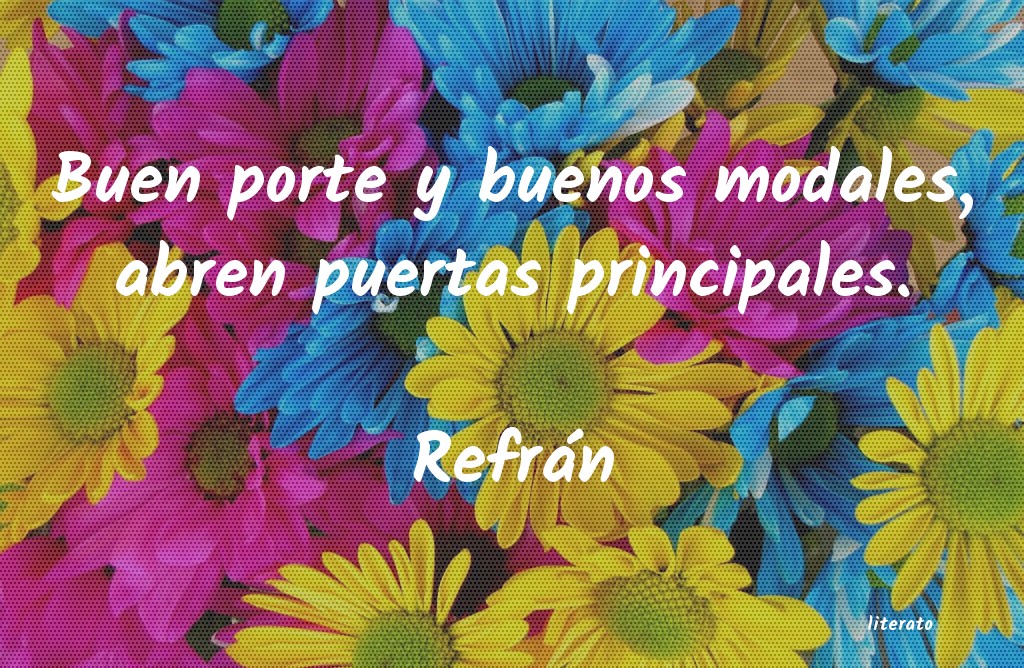 Frases de Refrán