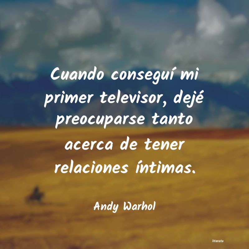 frases de Andy Warhol