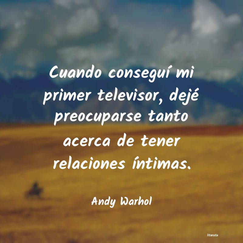 Frases de Andy Warhol