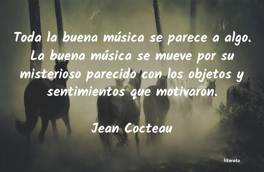 frases de Jean Cocteau