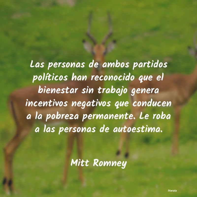 frases de Mitt Romney