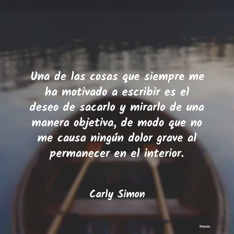 frases de Carly Simon