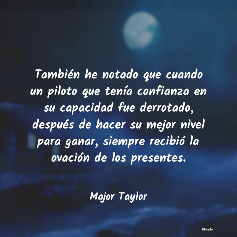 Frases de Major Taylor