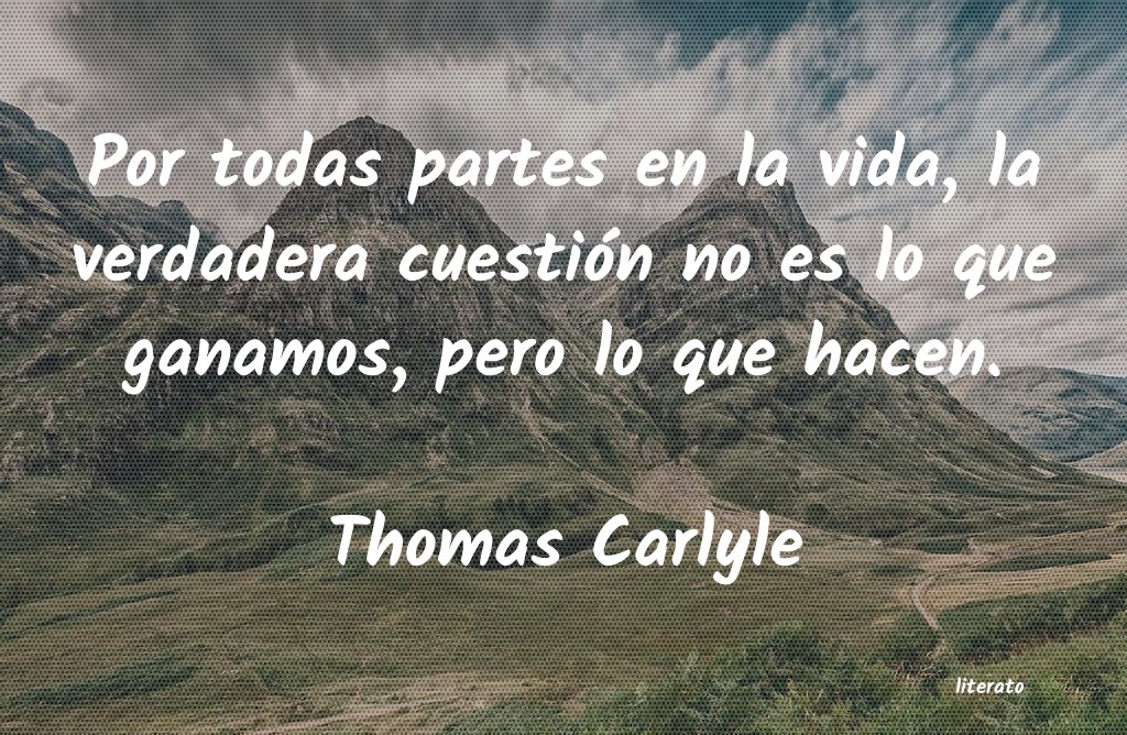 frases de Thomas Carlyle