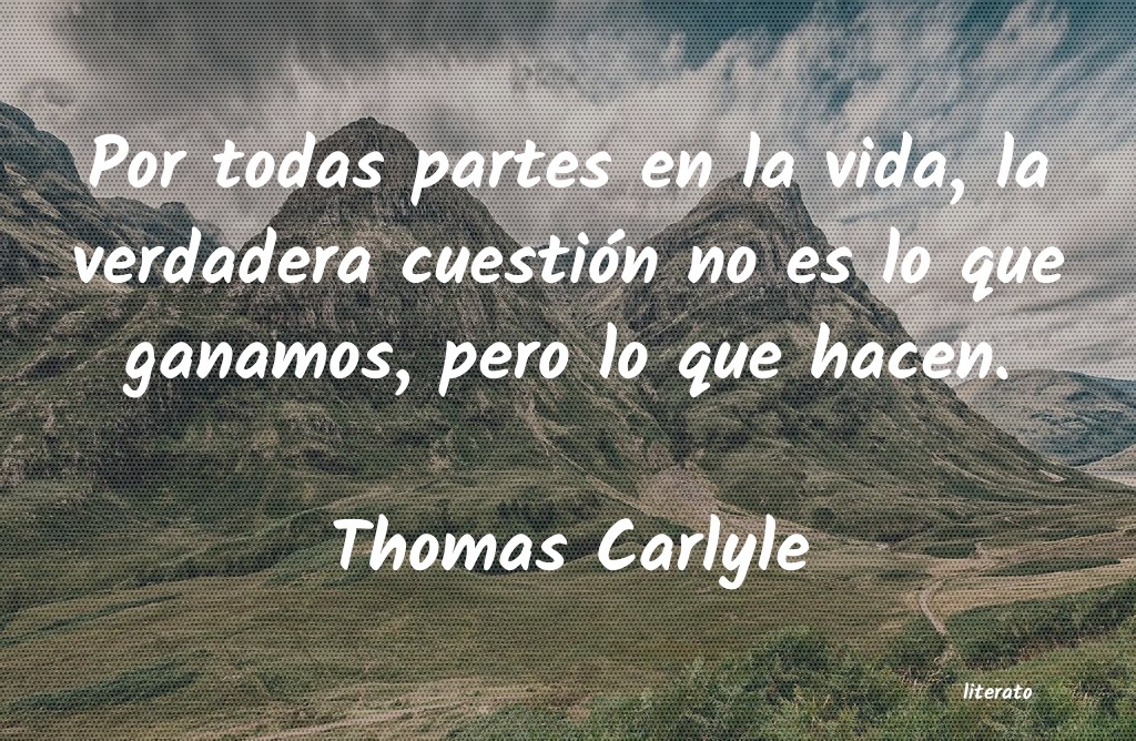 Frases de Thomas Carlyle