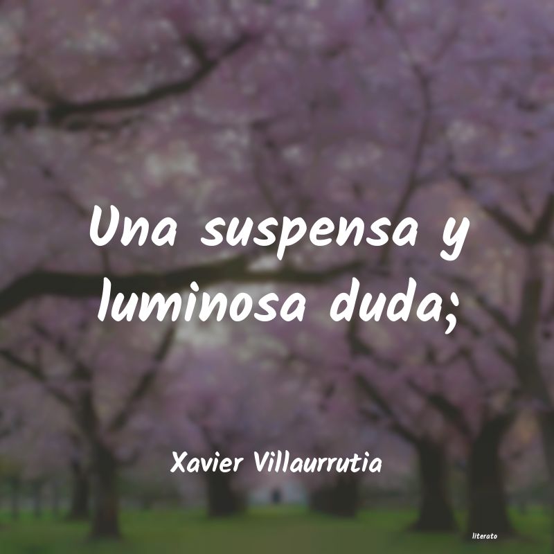 Frases de Xavier Villaurrutia