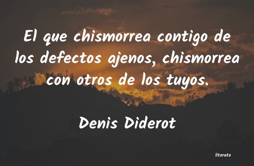 Frases de Denis Diderot