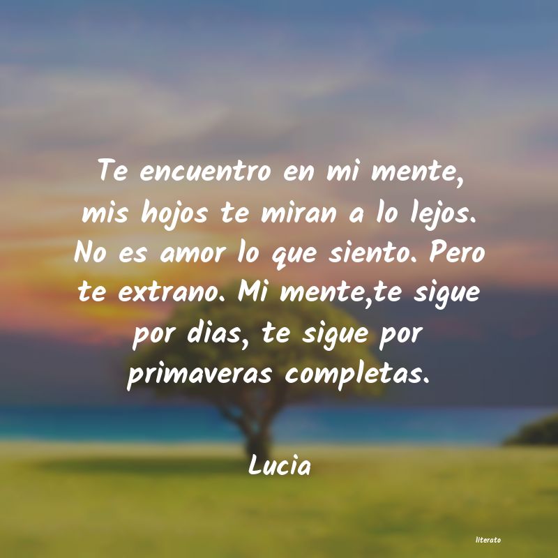 frases de Lucia