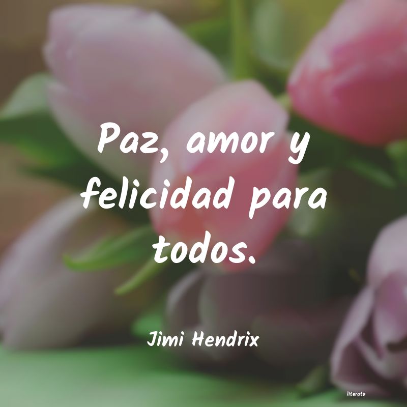 frases de Jimi Hendrix