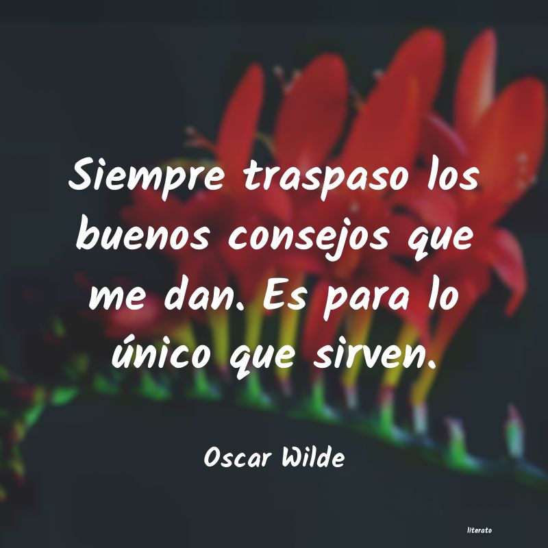 Frases de Oscar Wilde