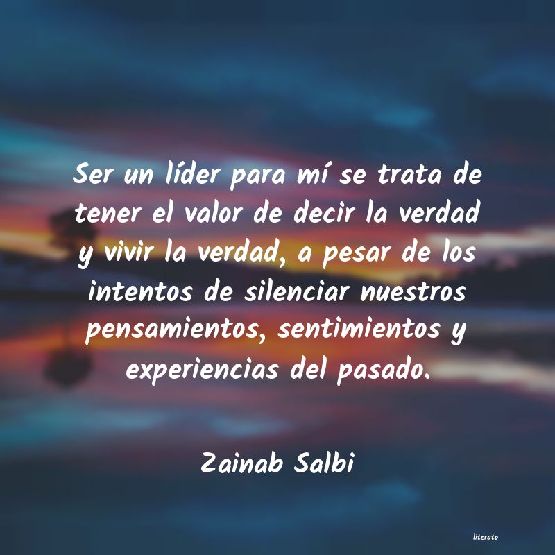 frases de Zainab Salbi
