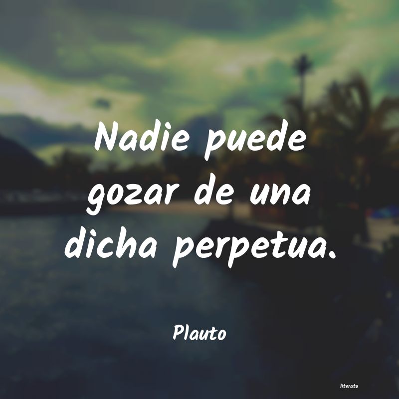 Frases de Plauto