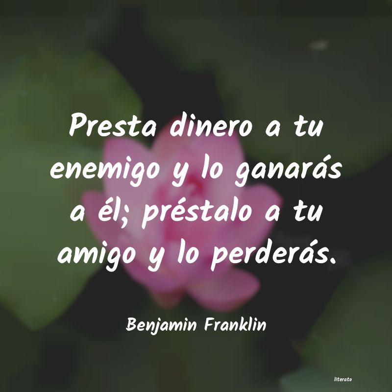 Frases de Benjamin Franklin