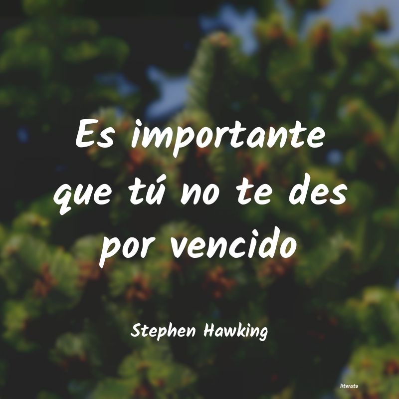 Frases de Stephen Hawking