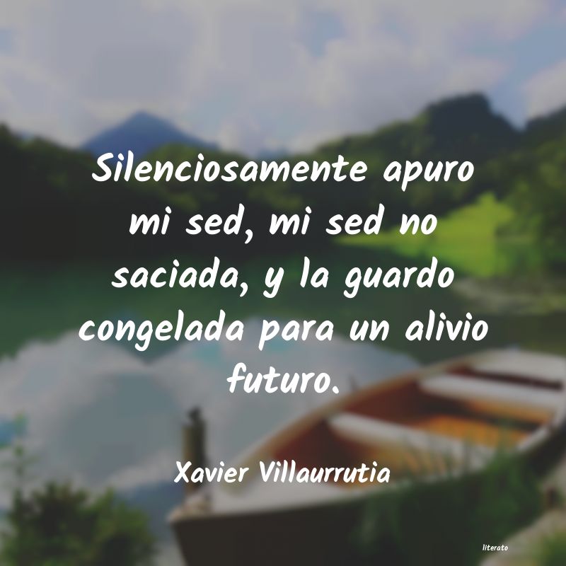 Frases de Xavier Villaurrutia