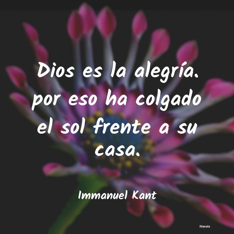 Frases de Immanuel Kant