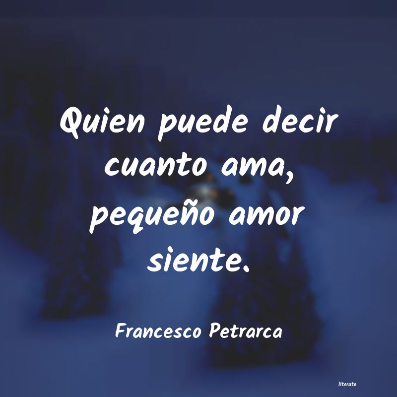 Frases de Francesco Petrarca