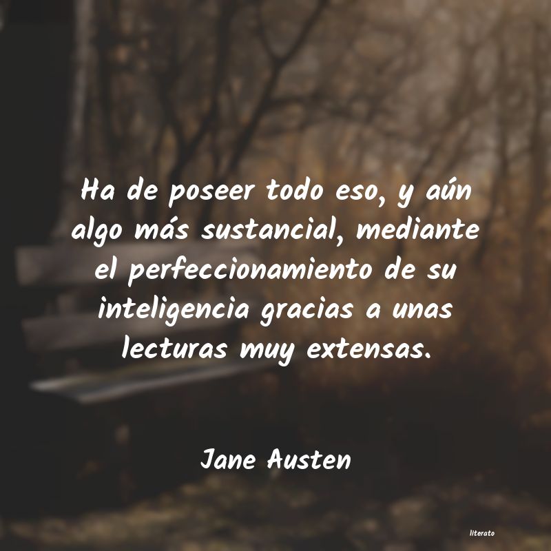Frases de Jane Austen