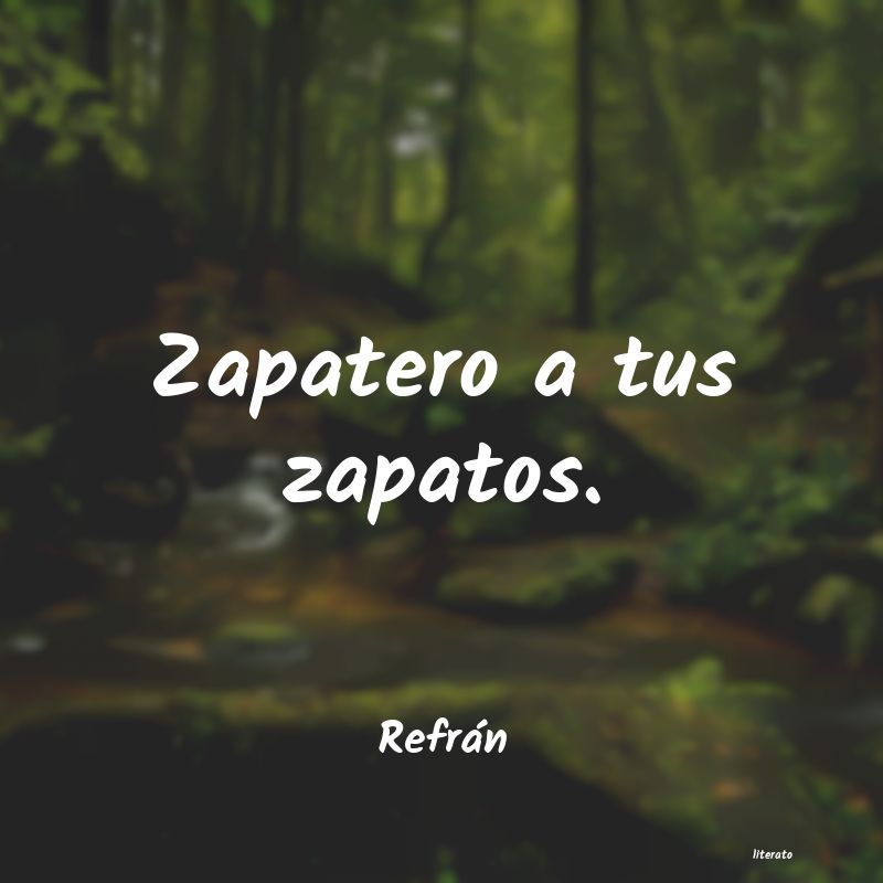 frases de Refrán