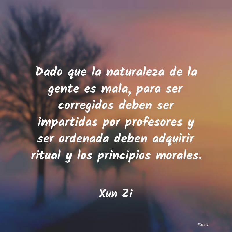 Frases de Xun Zi