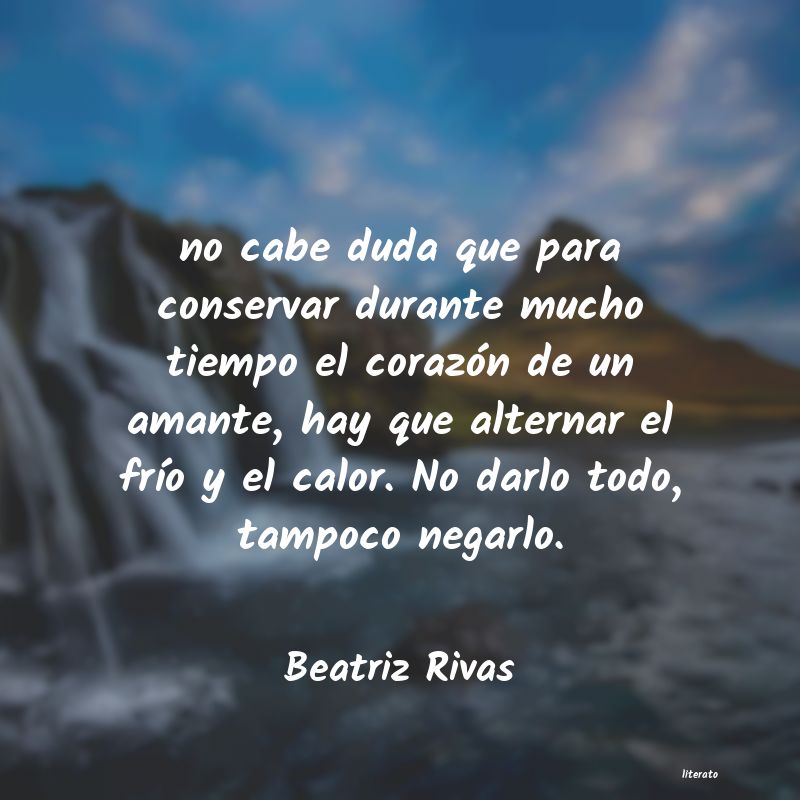 Frases de Beatriz Rivas