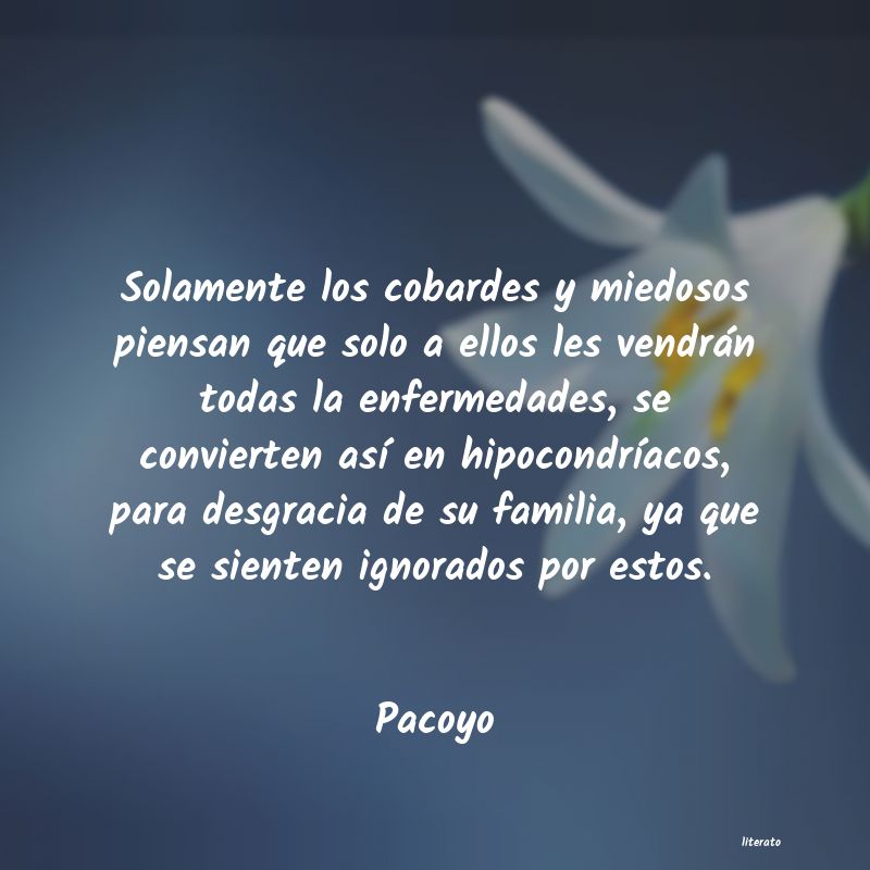 frases de Pacoyo