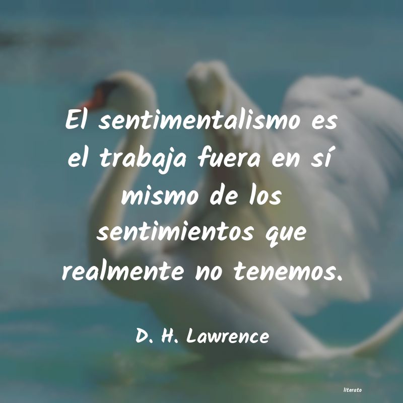 frases de D. H. Lawrence