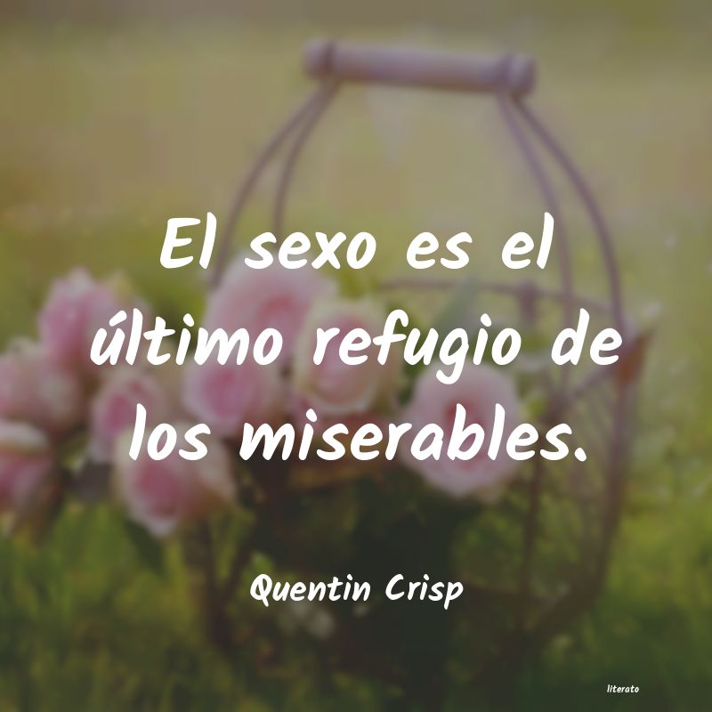 Frases de Quentin Crisp