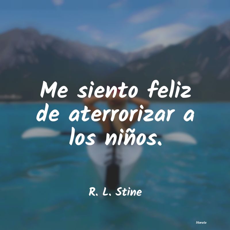 frases de R. L. Stine