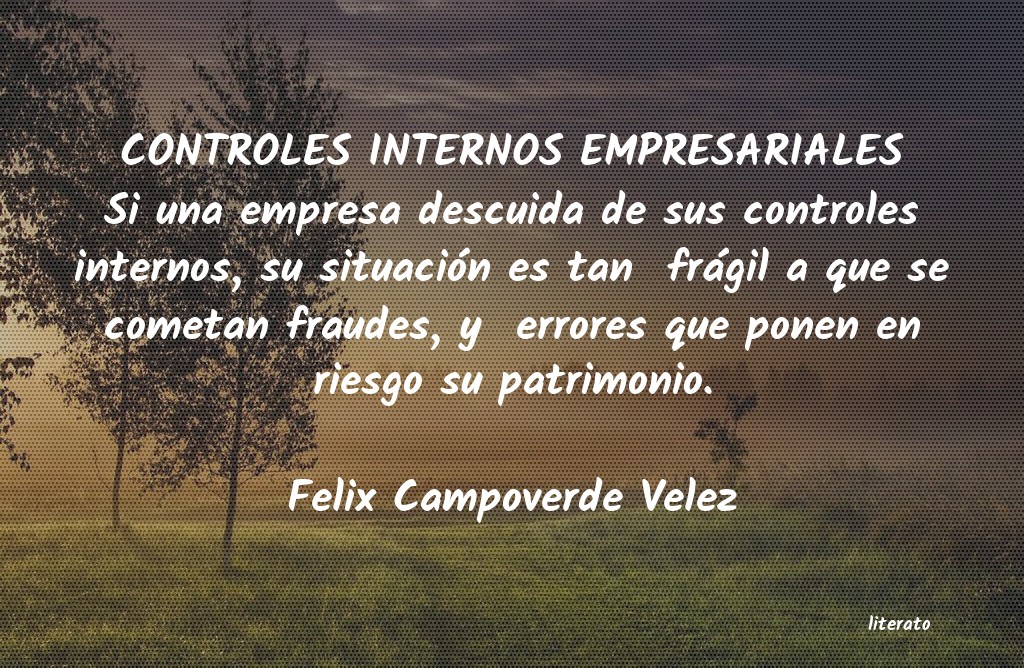 frases de Felix Campoverde Velez
