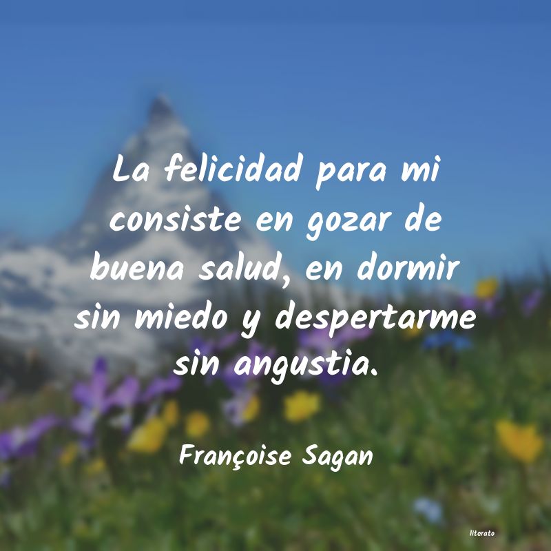 Frases de Françoise Sagan