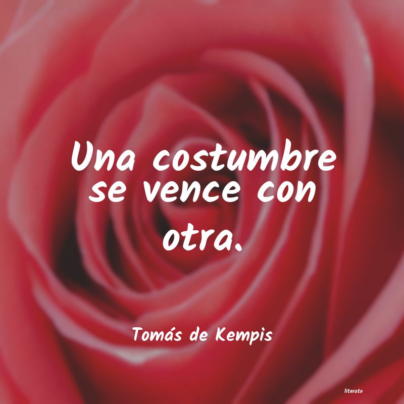 Frases de Tomás de Kempis