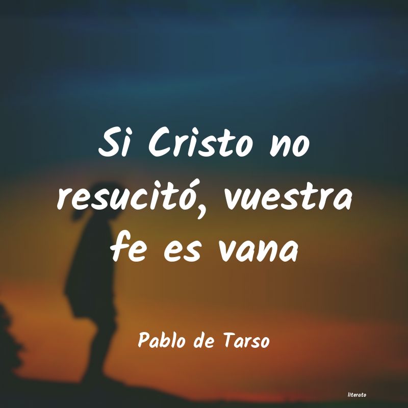 frases de Pablo de Tarso