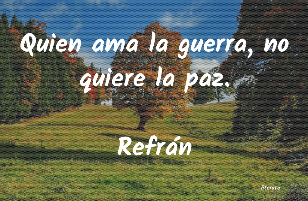 Frases de Refrán