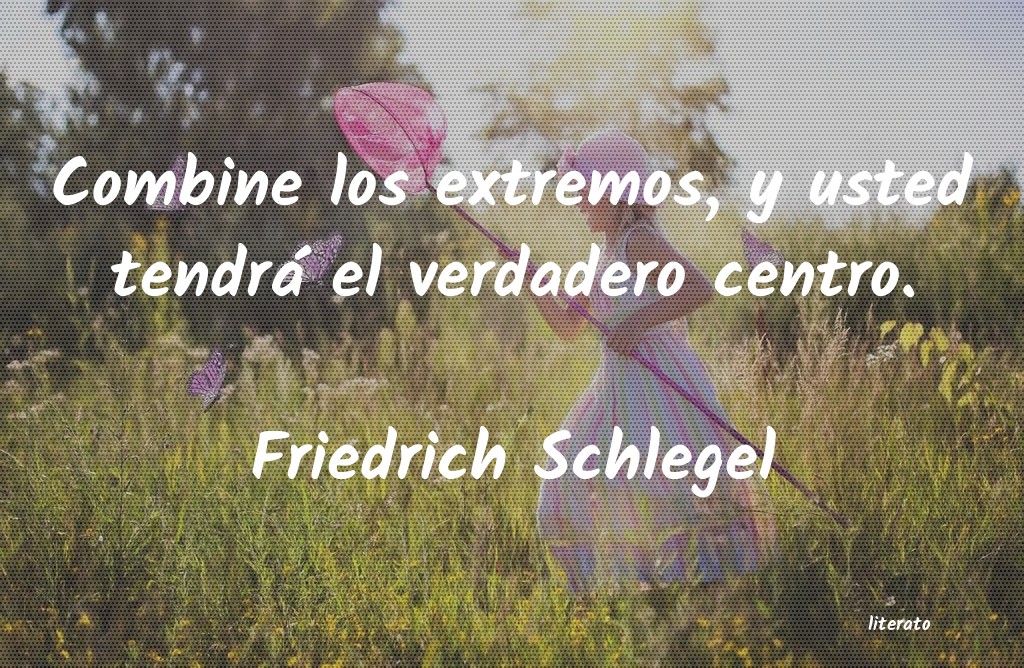 Frases de Friedrich Schlegel