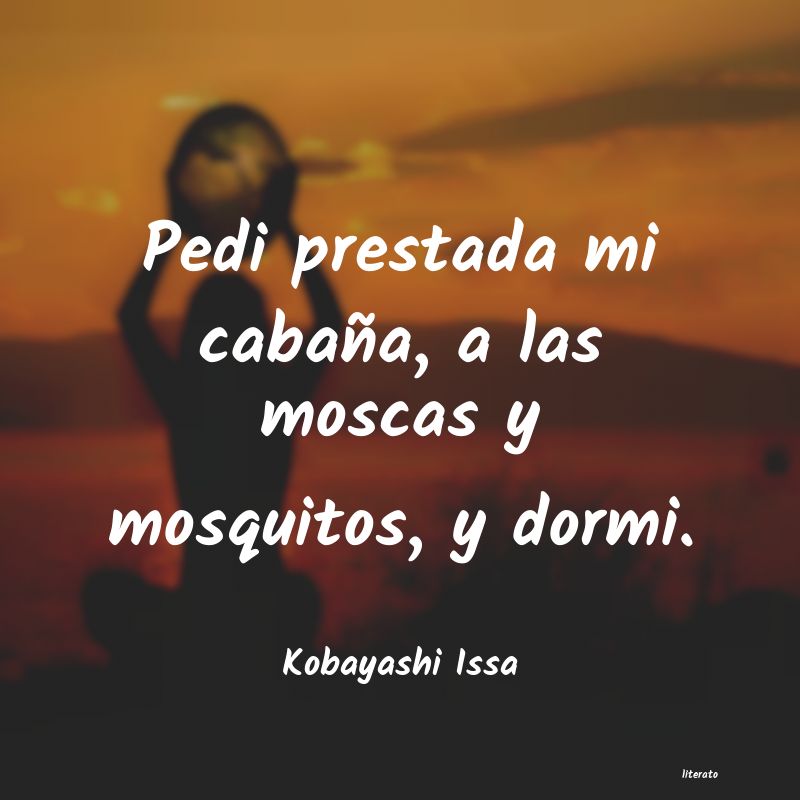 frases de Kobayashi Issa