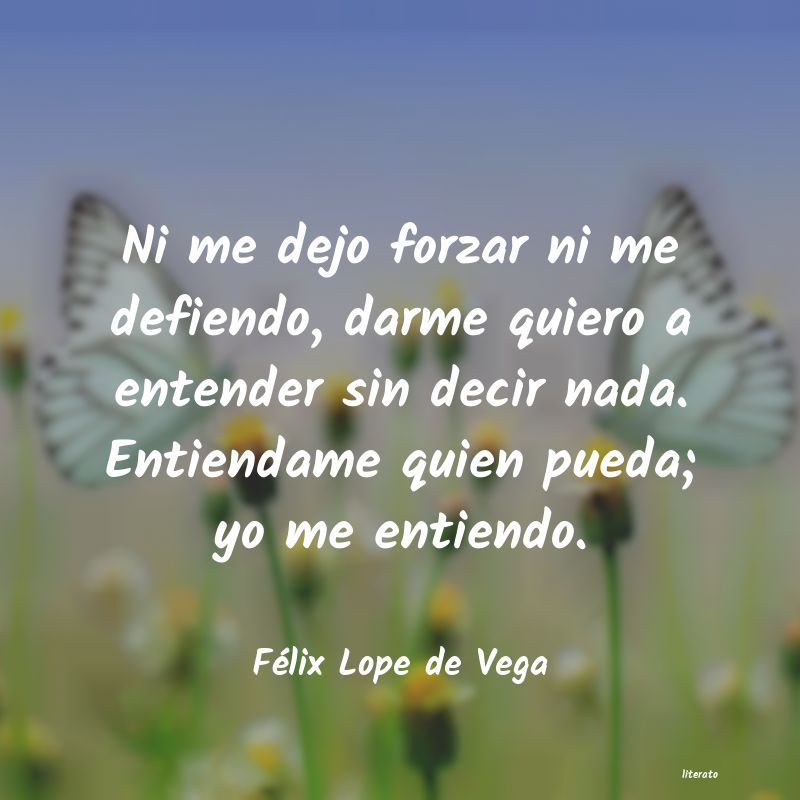 Frases de Félix Lope de Vega