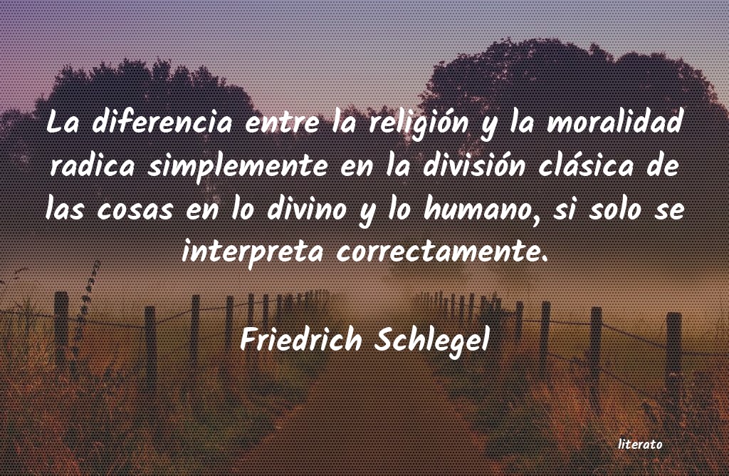 frases de Friedrich Schlegel