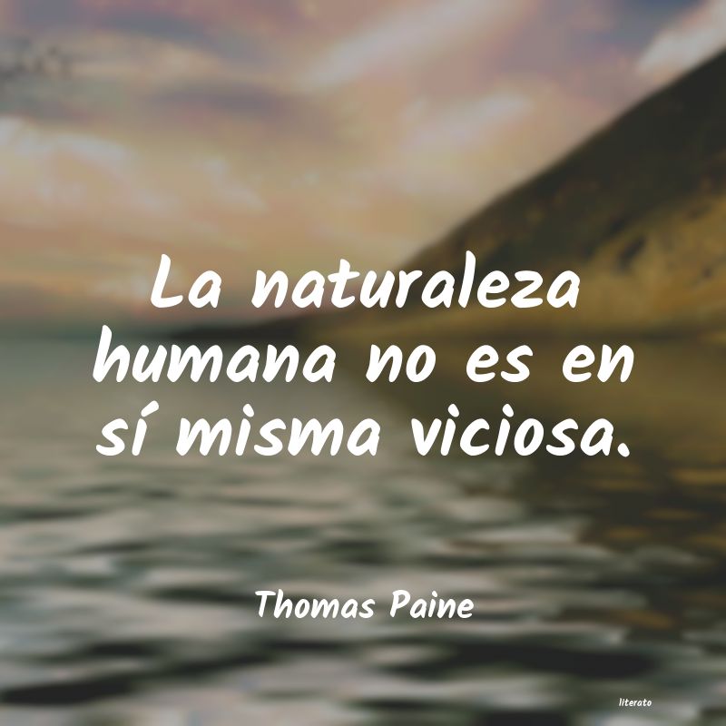 Frases de Thomas Paine