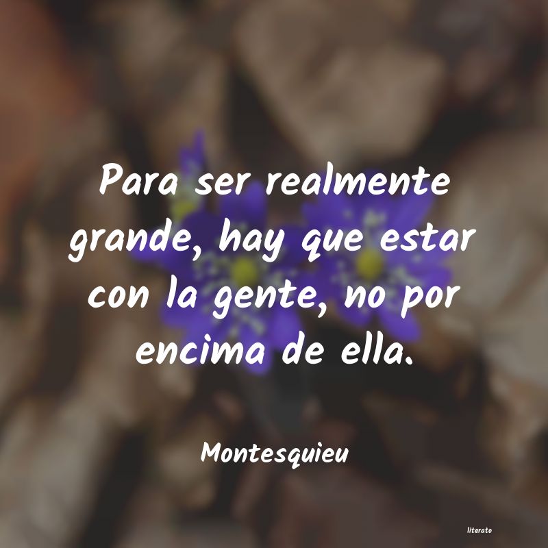 Frases de Montesquieu