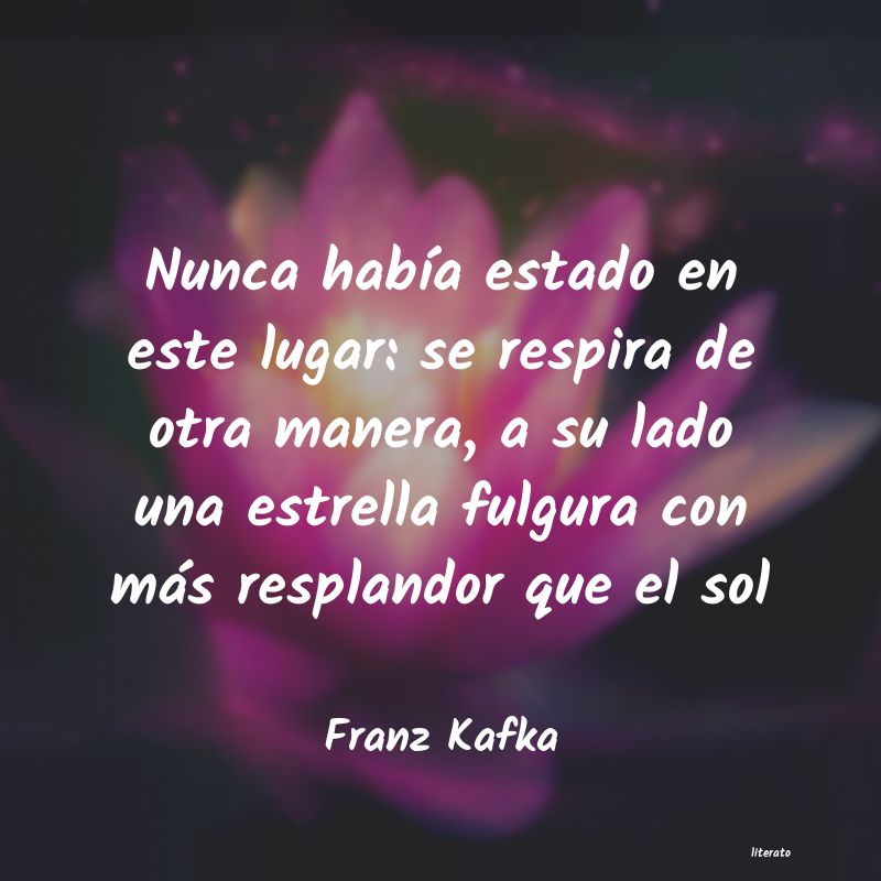 frases de Franz Kafka