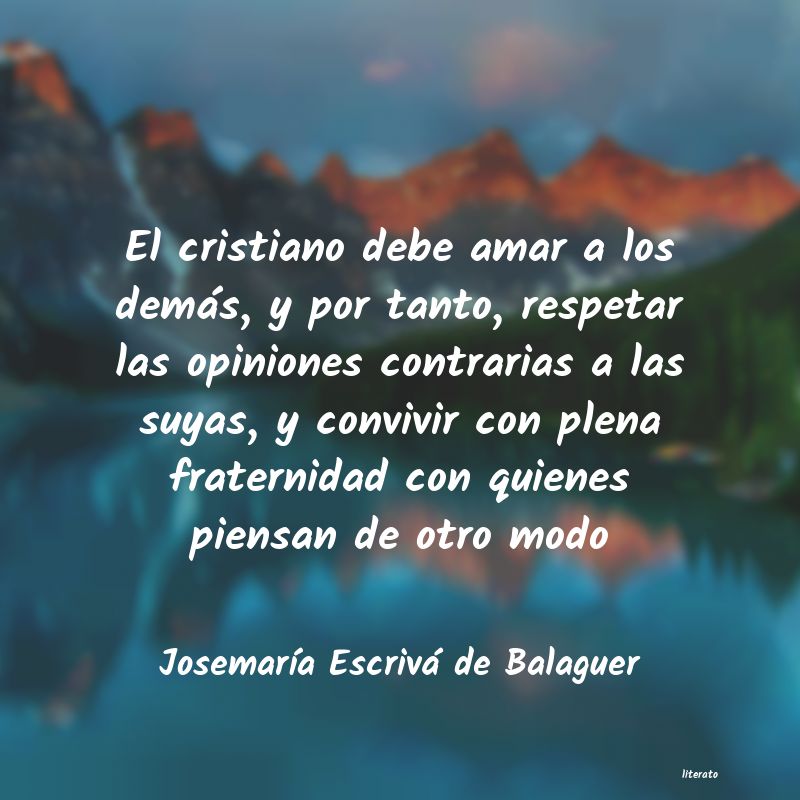 Frases de Josemaría Escrivá de Balaguer