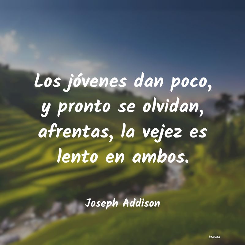 Frases de Joseph Addison
