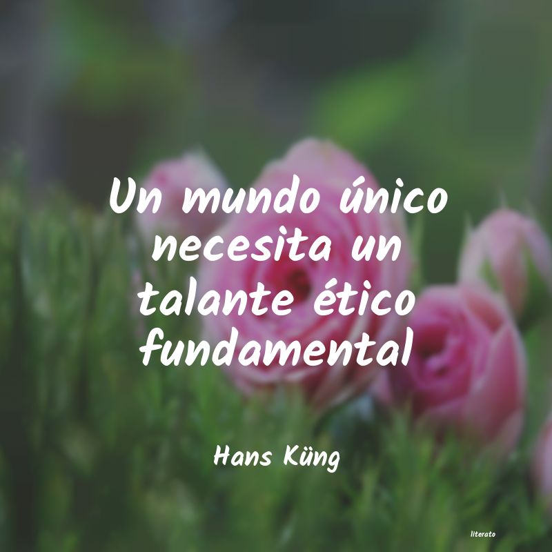 Frases de Hans Küng