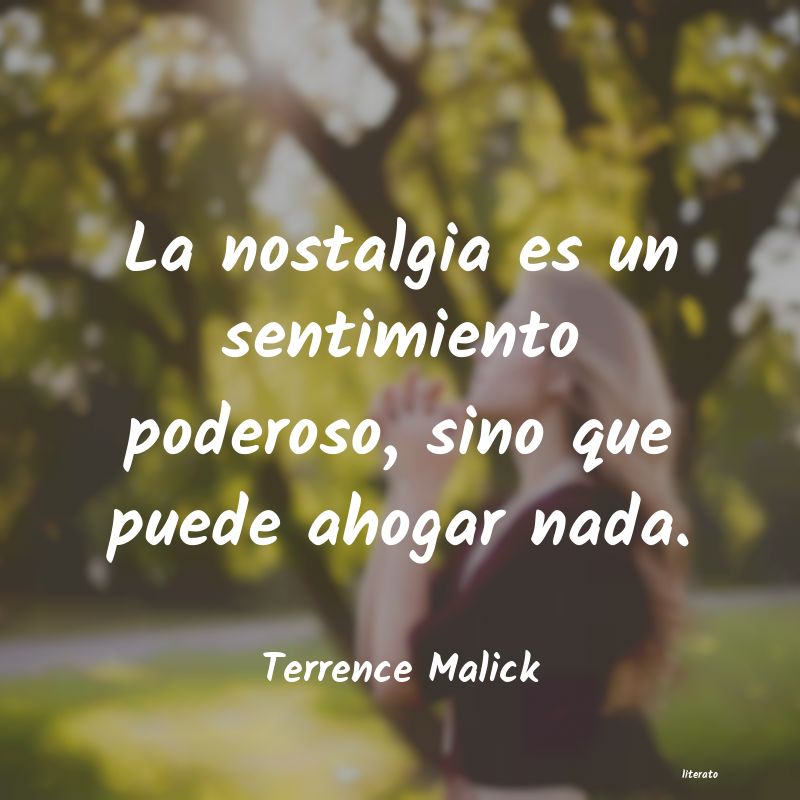 frases de Terrence Malick