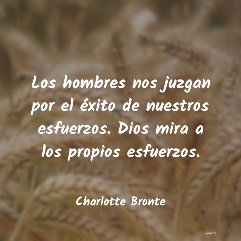 frases de Charlotte Bronte