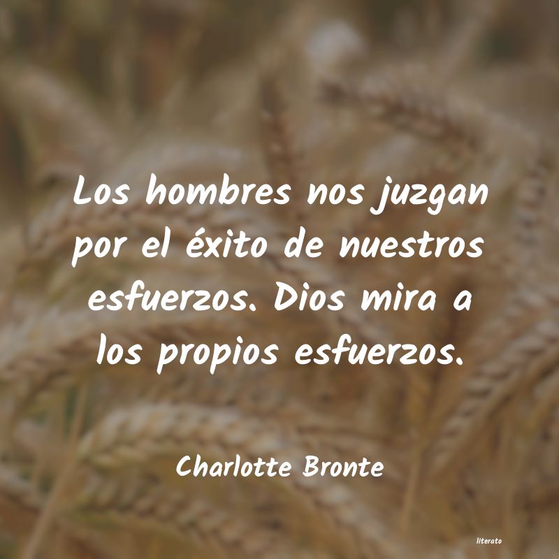 Frases de Charlotte Bronte