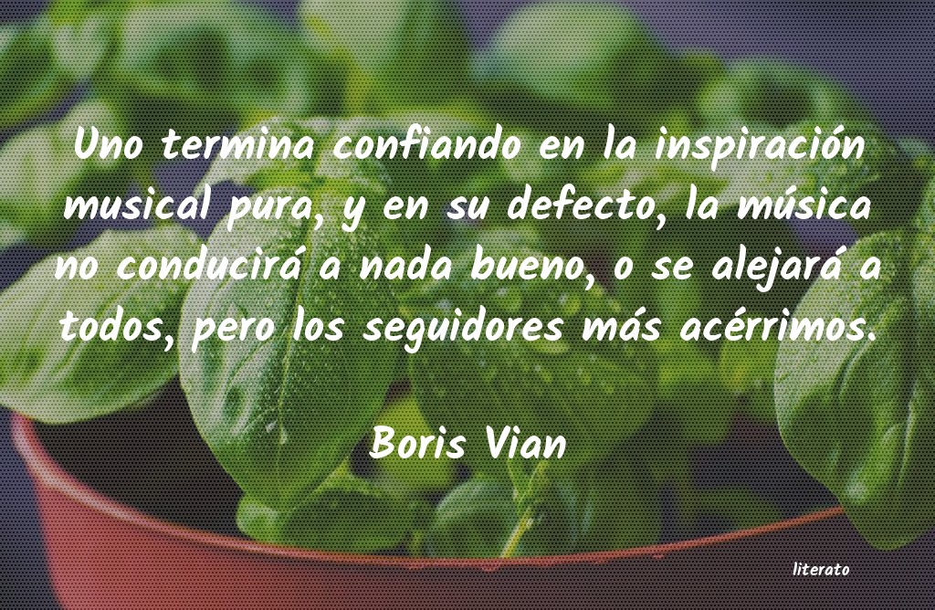 Frases de Boris Vian