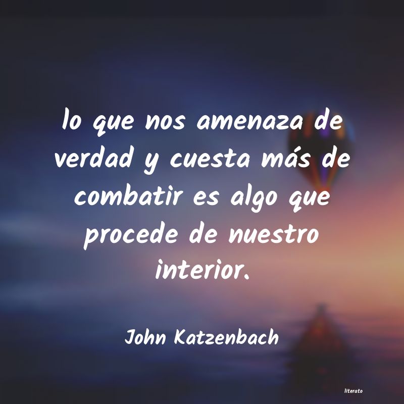 Frases de John Katzenbach